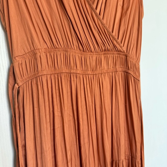 Joie Terracotta Wrap Maxi Dress - Picture 2 of 5